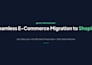 migrate your ecommerce store to shopify with SEO and data protection